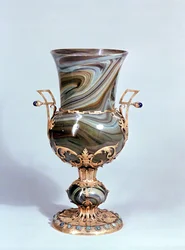 Schmelzglas by Salviati and Co. of Venice (exhibited London 1862)